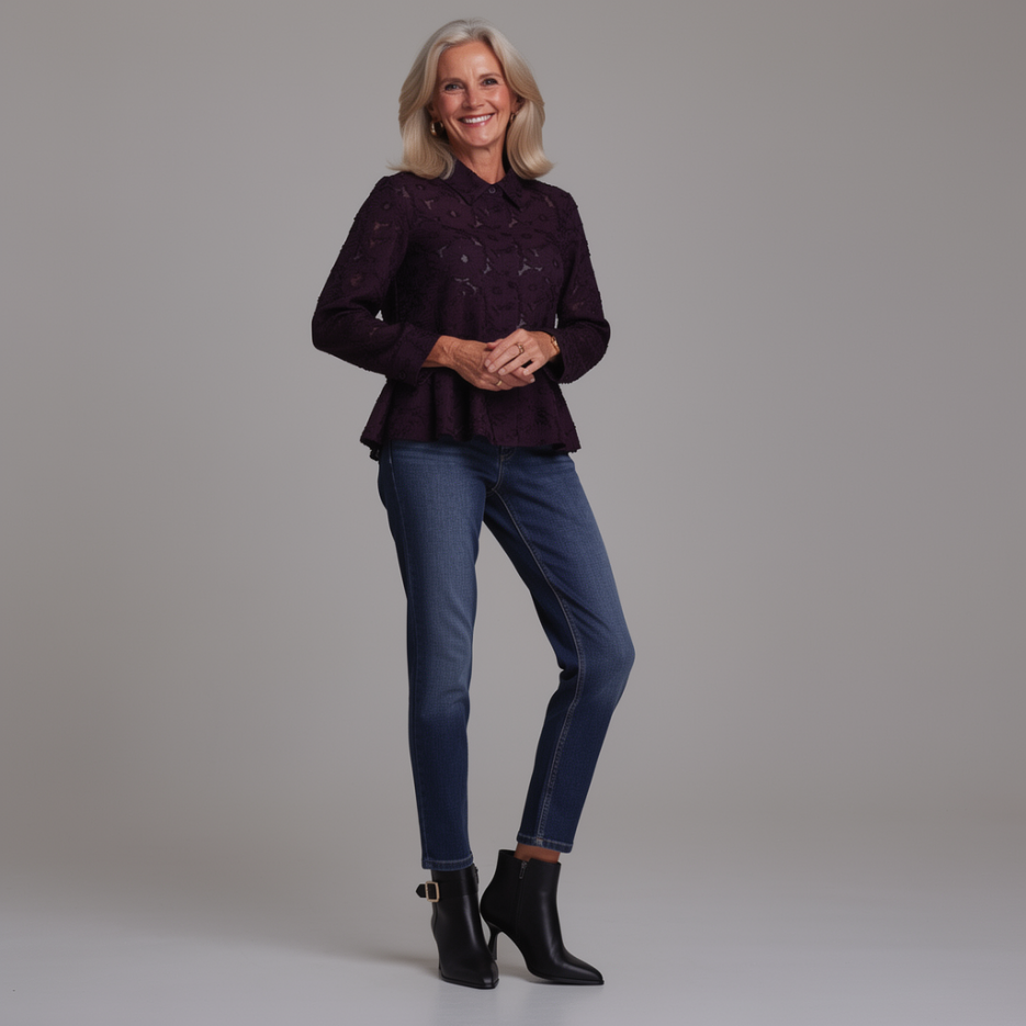 Rich &amp; Royal - Bluse mit Schößchen