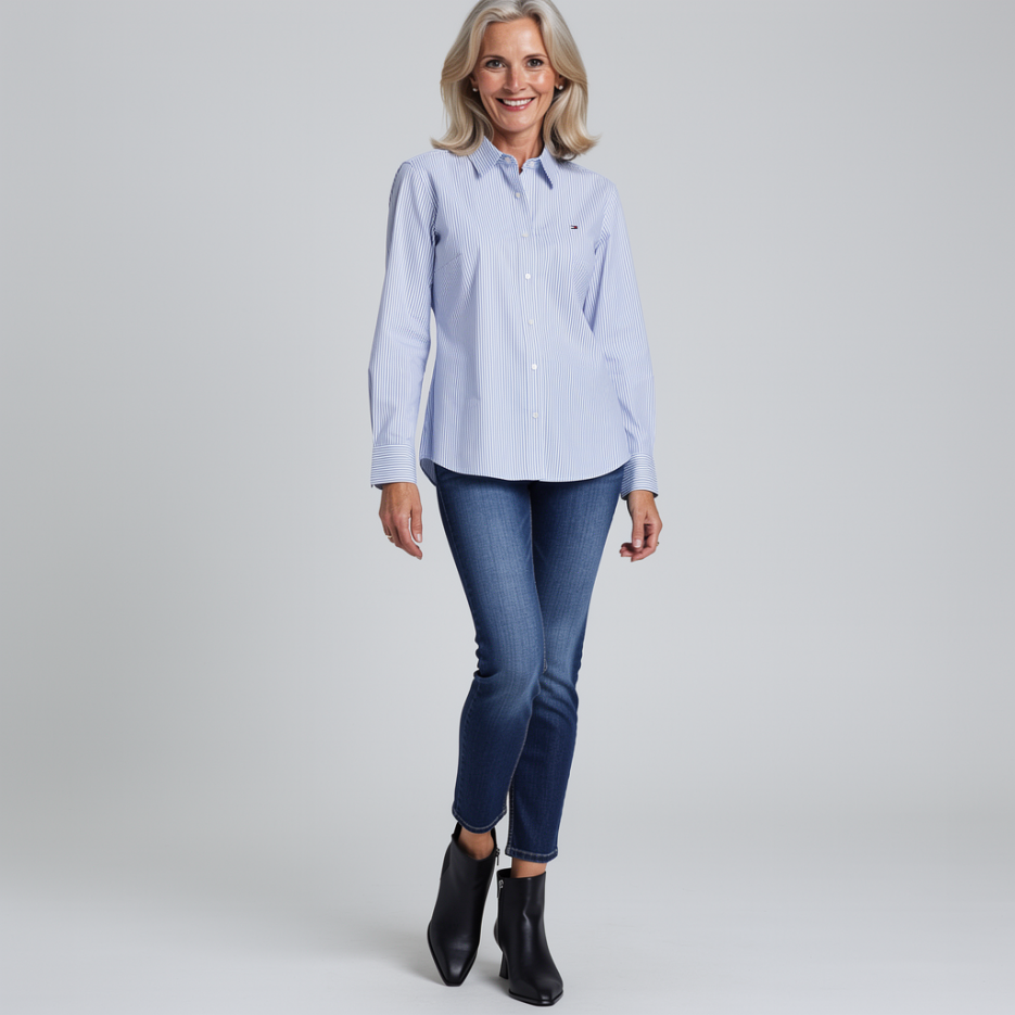 Tommy Hilfiger - Hemdbluse mit Streifen