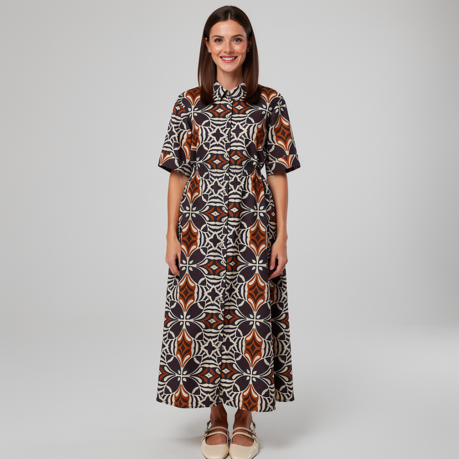 Summum - Maxikleid mit Print