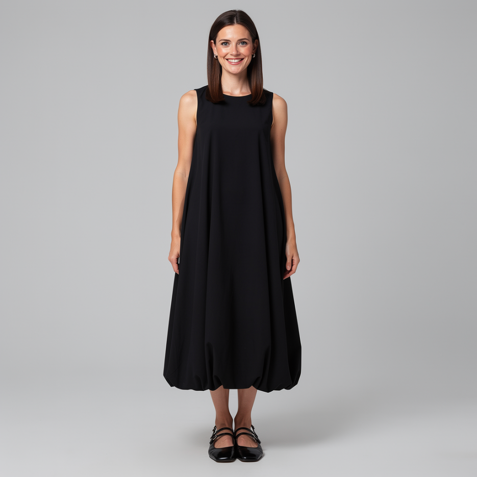 Liviana Conti - Kleid mit Ballonsaum