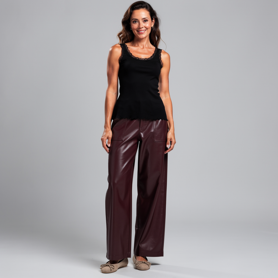 Hearts&amp;More - Top mit Spitze