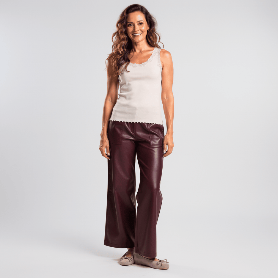Hearts&amp;More - Top mit Spitze
