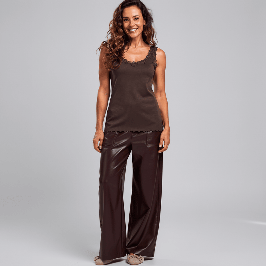 Hearts&amp;More - Top mit Spitze