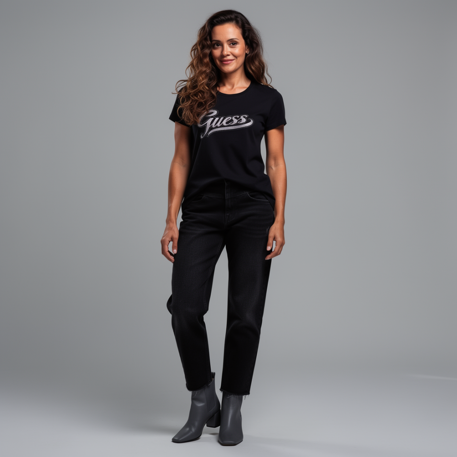 Guess Jeans - T-Shirt mit Logo
