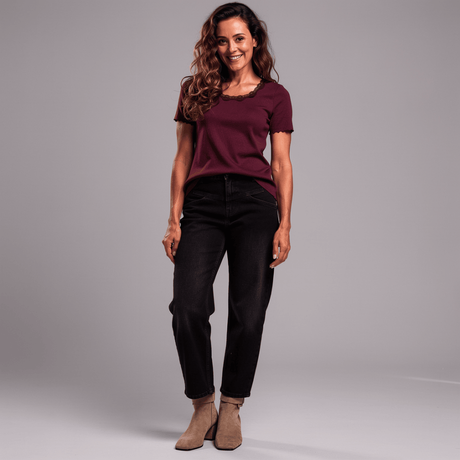 Hearts&amp;More - Shirt mit Spitze
