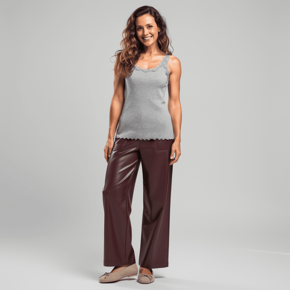 Hearts&amp;More - Top mit Spitze