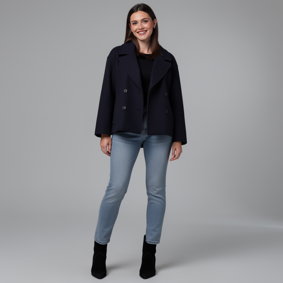 Herrlicher - Wolljacke mit Reverskragen