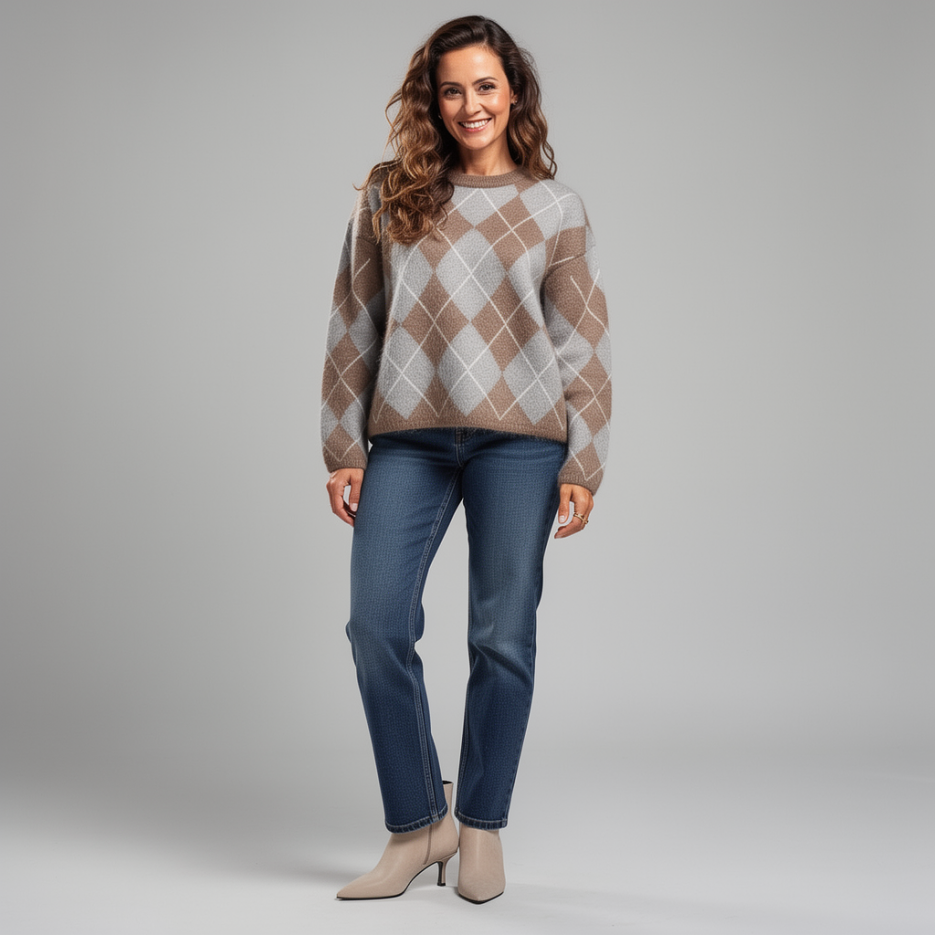 The Mercer - Pullover aus gebürstetem Kaschmir