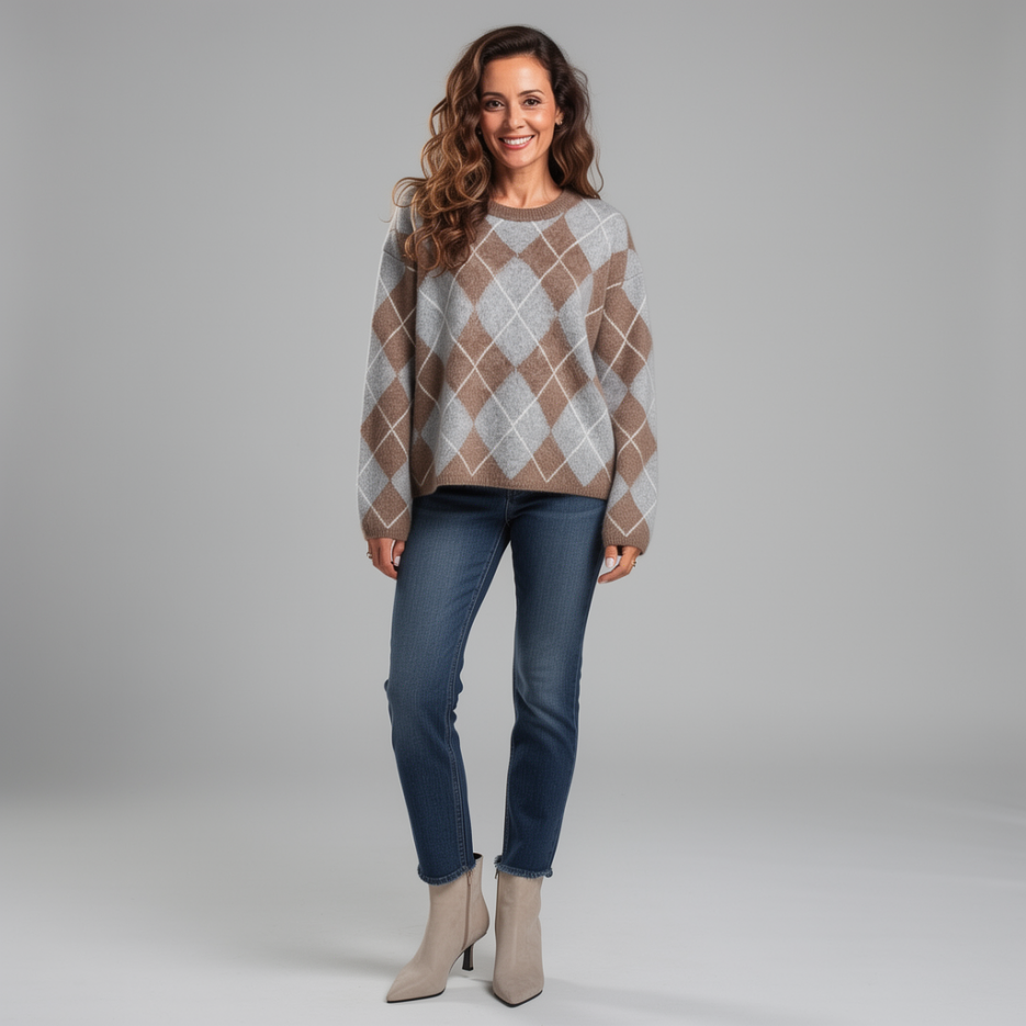 The Mercer - Pullover aus gebürstetem Kaschmir