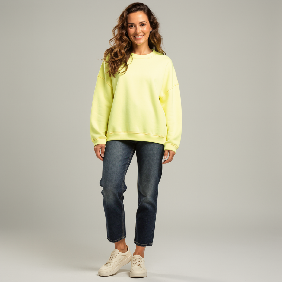 Liv Bergen - Sweatshirt mit Rückenprint