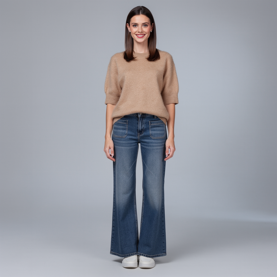 Cambio - Flared Fit Jeans TESS
