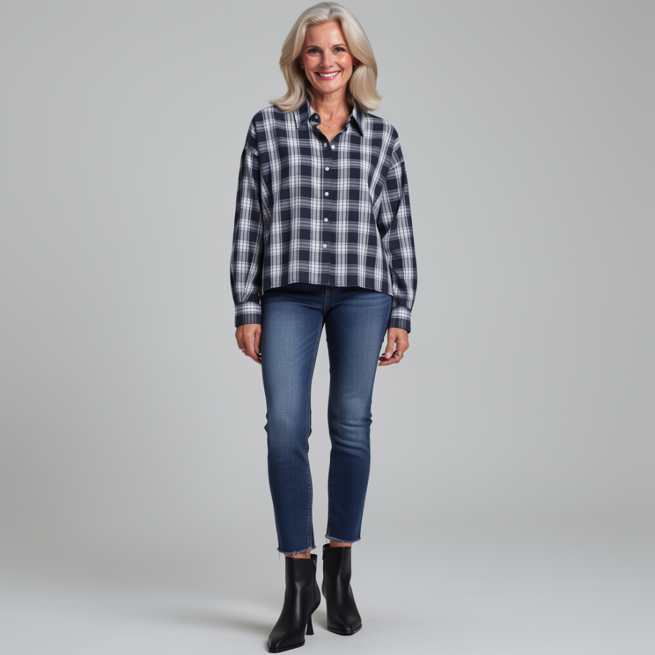 Herrlicher - Flanellbluse TILA