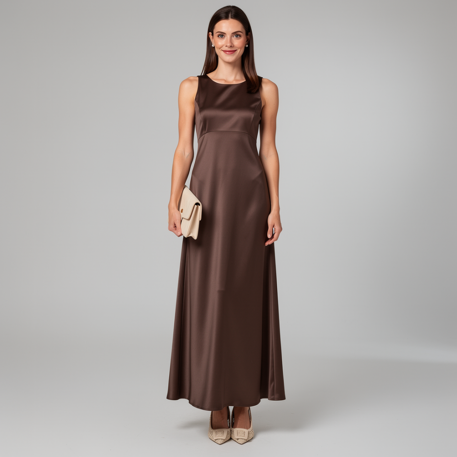 Luisa Cerano - Maxikleid aus Satin