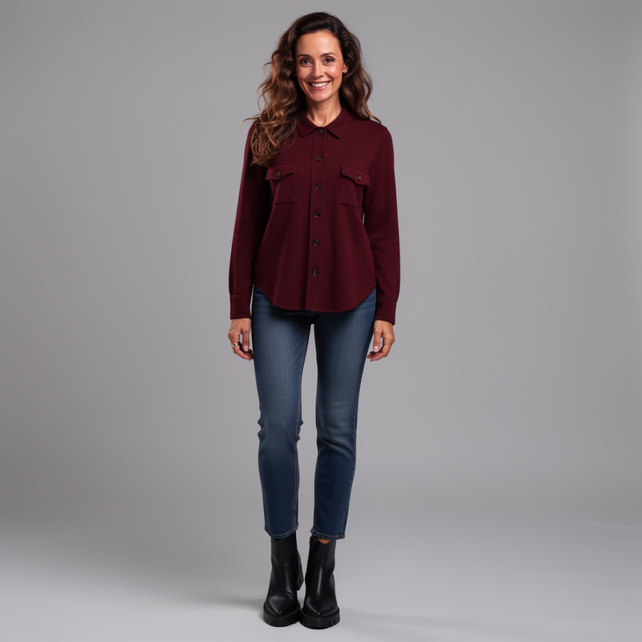 Insieme - Strickjacke mit Kaschmir