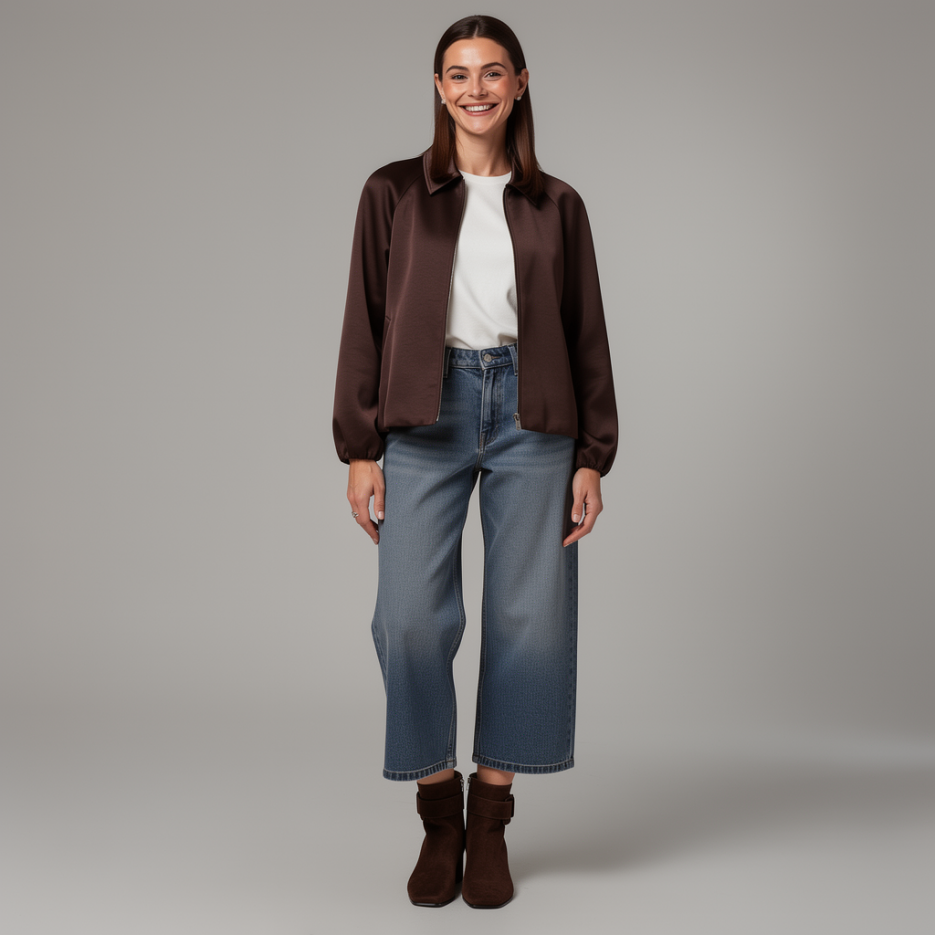 Marc Cain - Blouson aus Satin