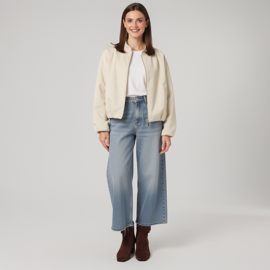 Rino&amp;Pelle - Blouson aus Knitter-Satin