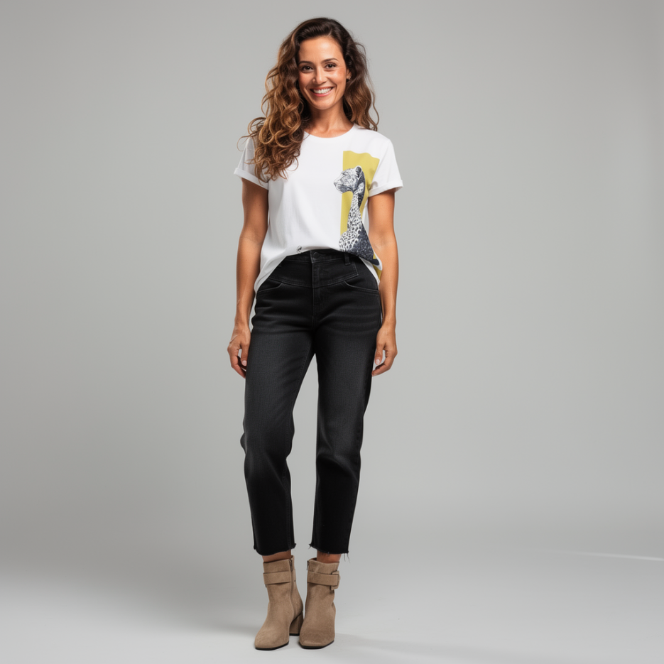 Marc Cain - T-Shirt mit Frontprint