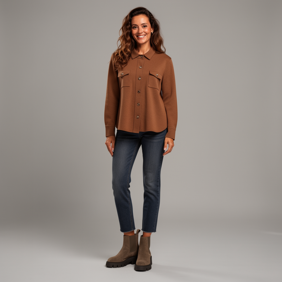 Insieme - Strickjacke mit Kaschmir