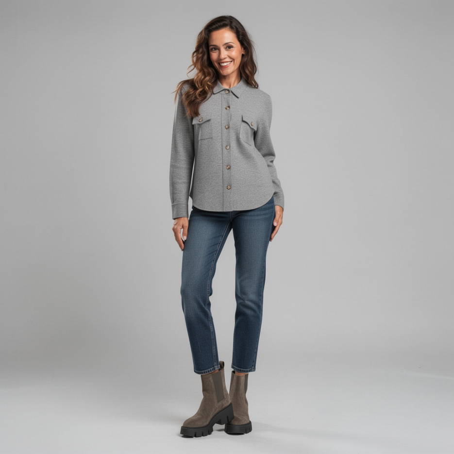 Insieme - Strickjacke mit Kaschmir