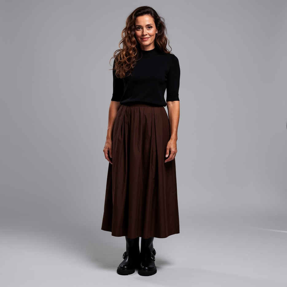 Luisa Cerano - Midirock aus Taft