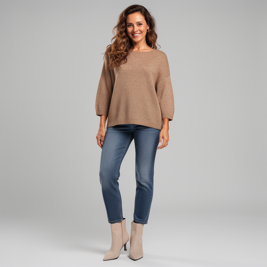 Rena Marx - Pullover aus Kaschmir-Seiden-Mix