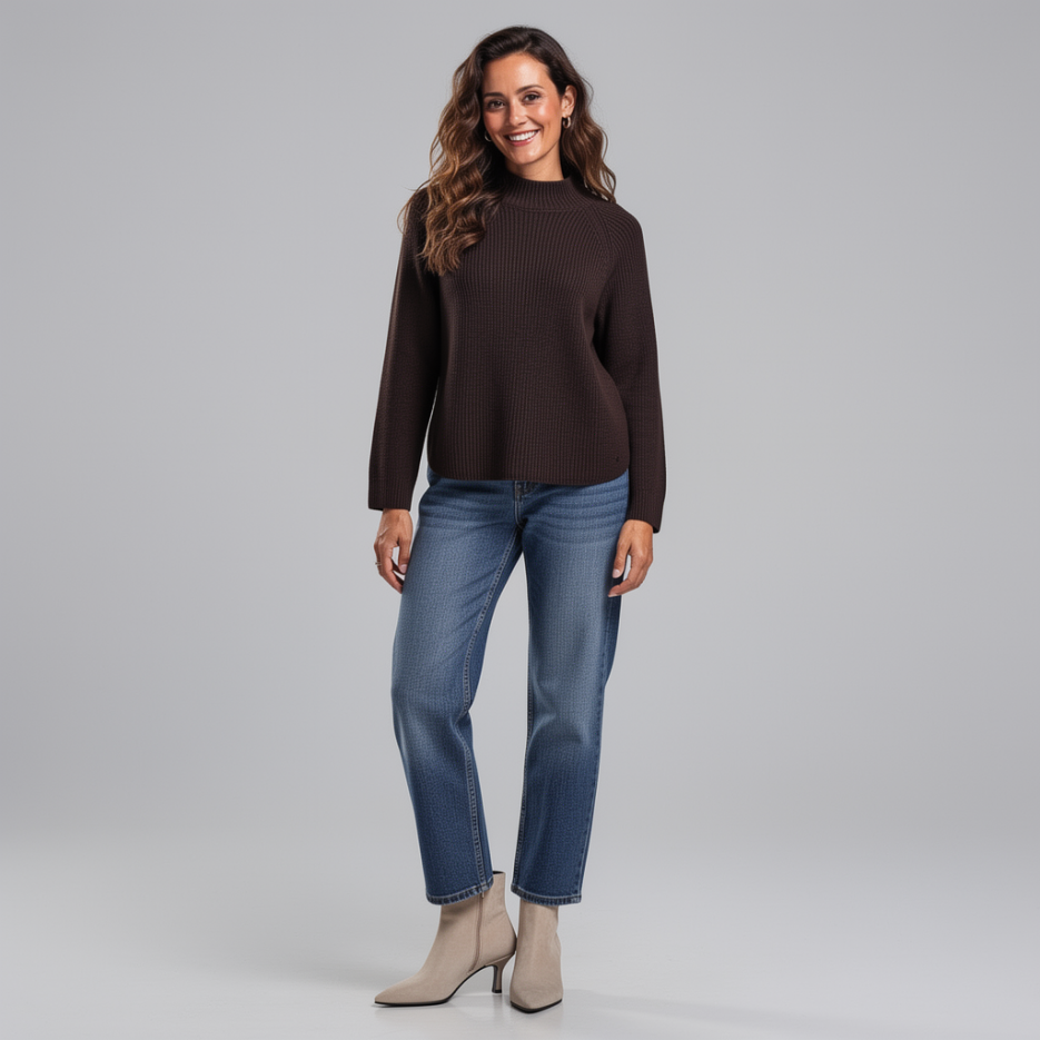 Monari - Pullover mit Stehkragen