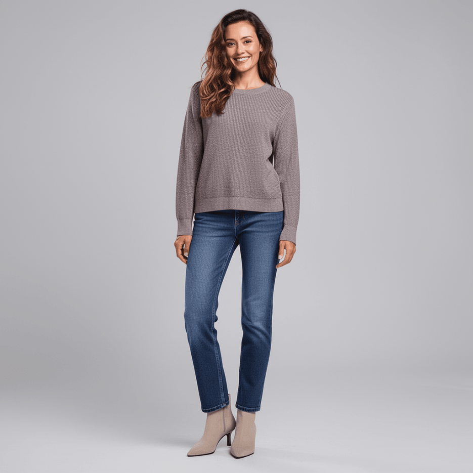 Monari - Pullover mit Glanzgarn