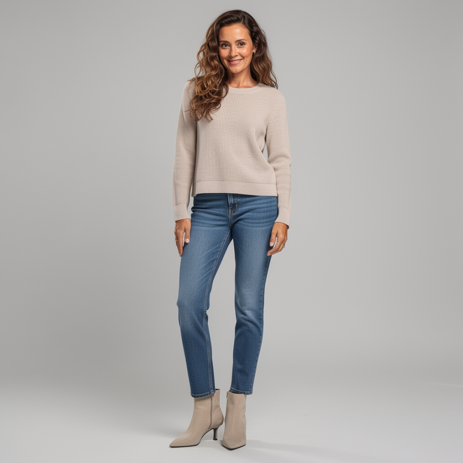 Monari - Pullover mit Glanzgarn