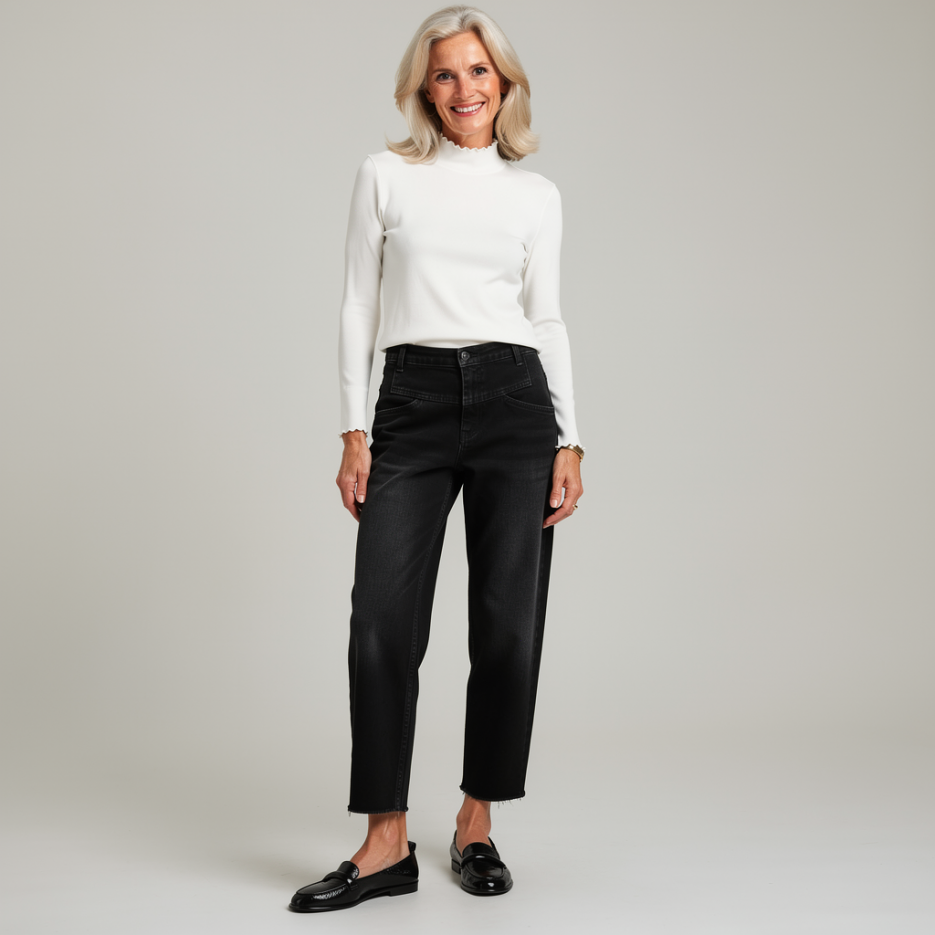 Marc Cain Sport - Langarmshirt mit Stehkragen