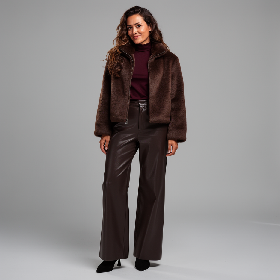 Pride to be - Webpelzjacke NEW XANA MINK