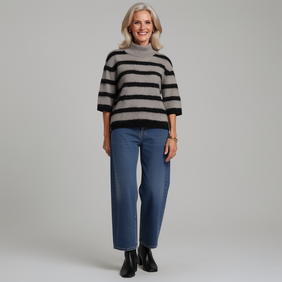 Pullover - Kaschmirpullover IRIS STRIPES