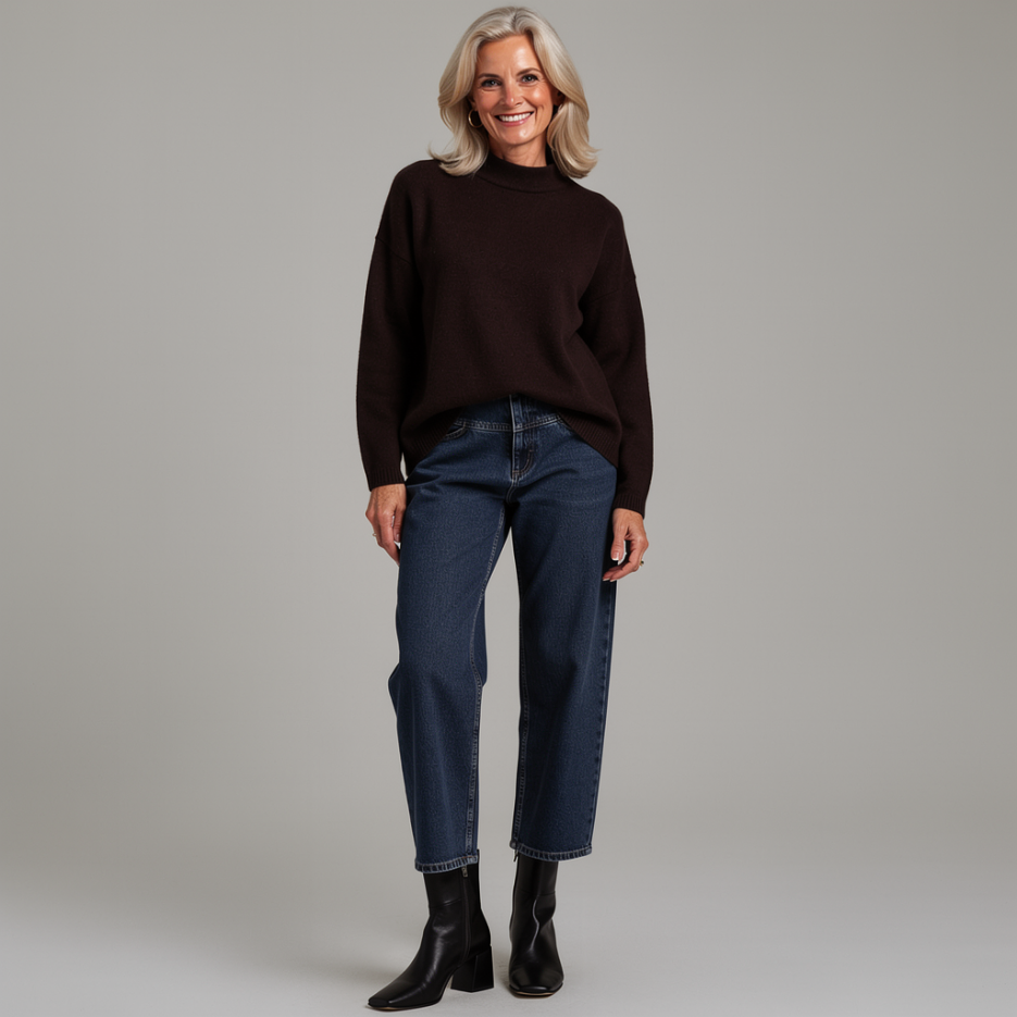 The Mercer - Kaschmirpullover mit Turtleneck
