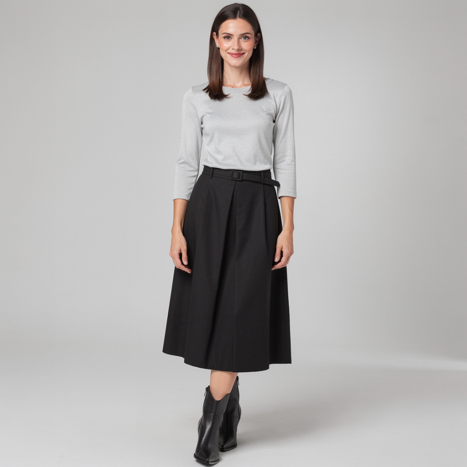 Zaida - Shirt mit Metallicgarn