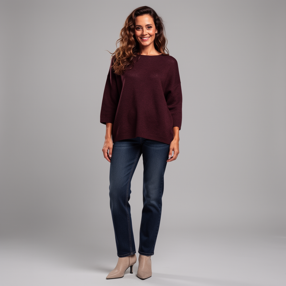 Rena Marx - Pullover aus Kaschmir-Seiden-Mix