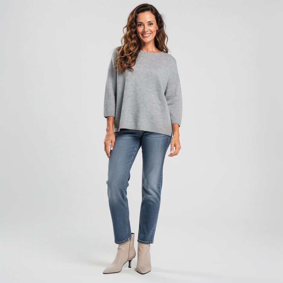 Rena Marx - Pullover aus Kaschmir-Seiden-Mix