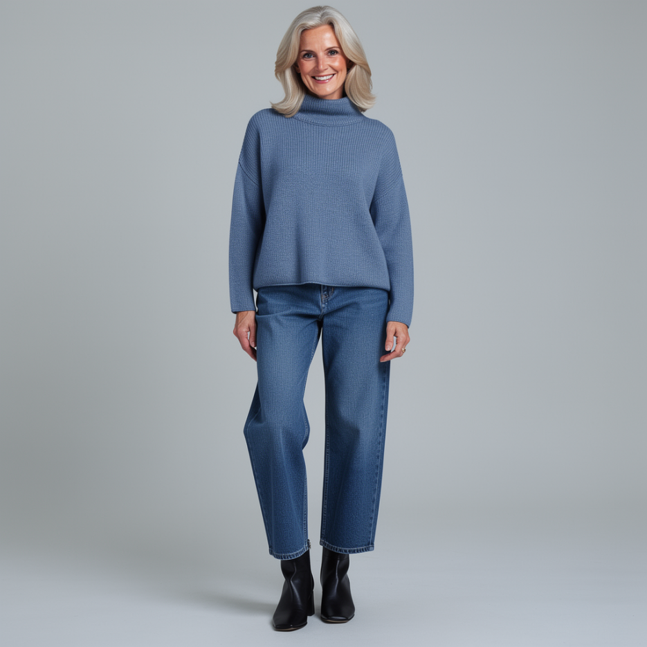 Rena Marx - Pullover aus Kaschmir-Seide-Mix