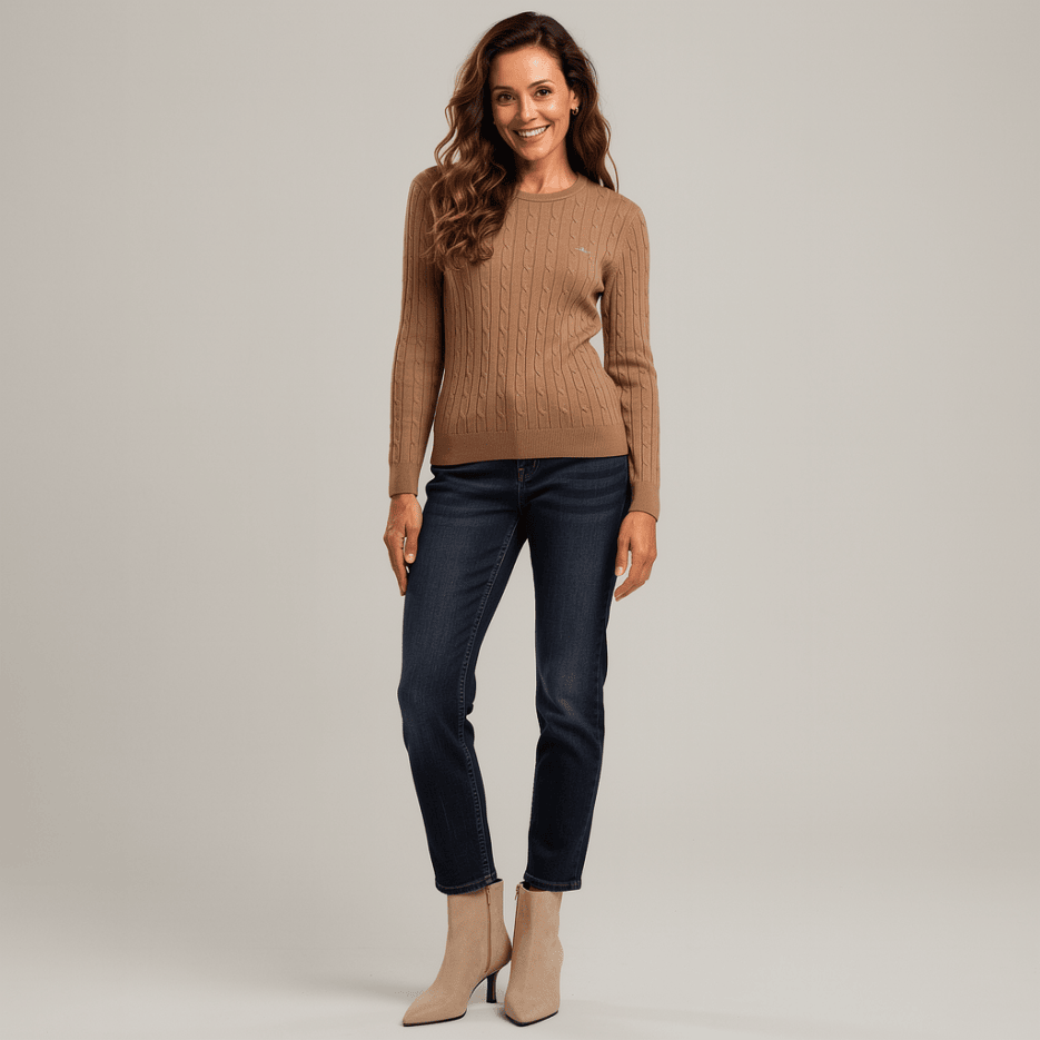 Gant - Pullover mit Zopfmuster