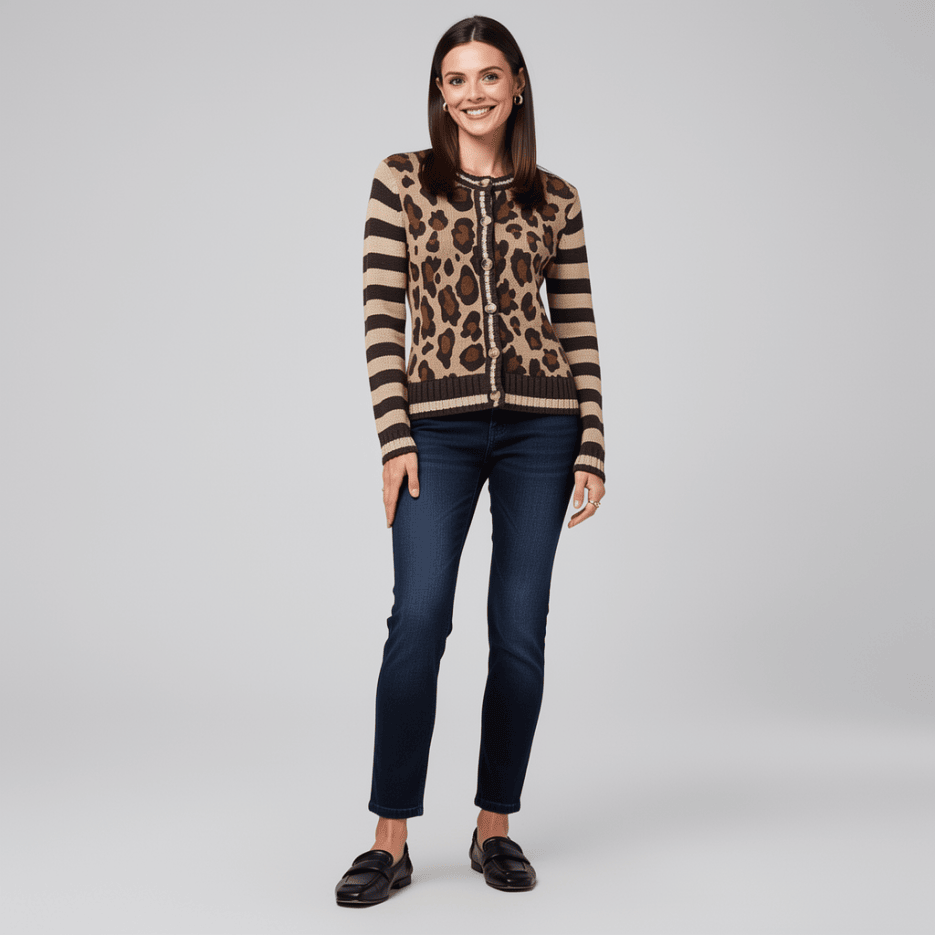 Grace - Cardigan mit Mustermix