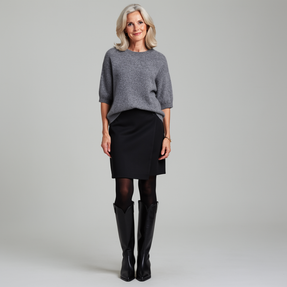 The Mercer - Pullover aus gebürstetem Kaschmir
