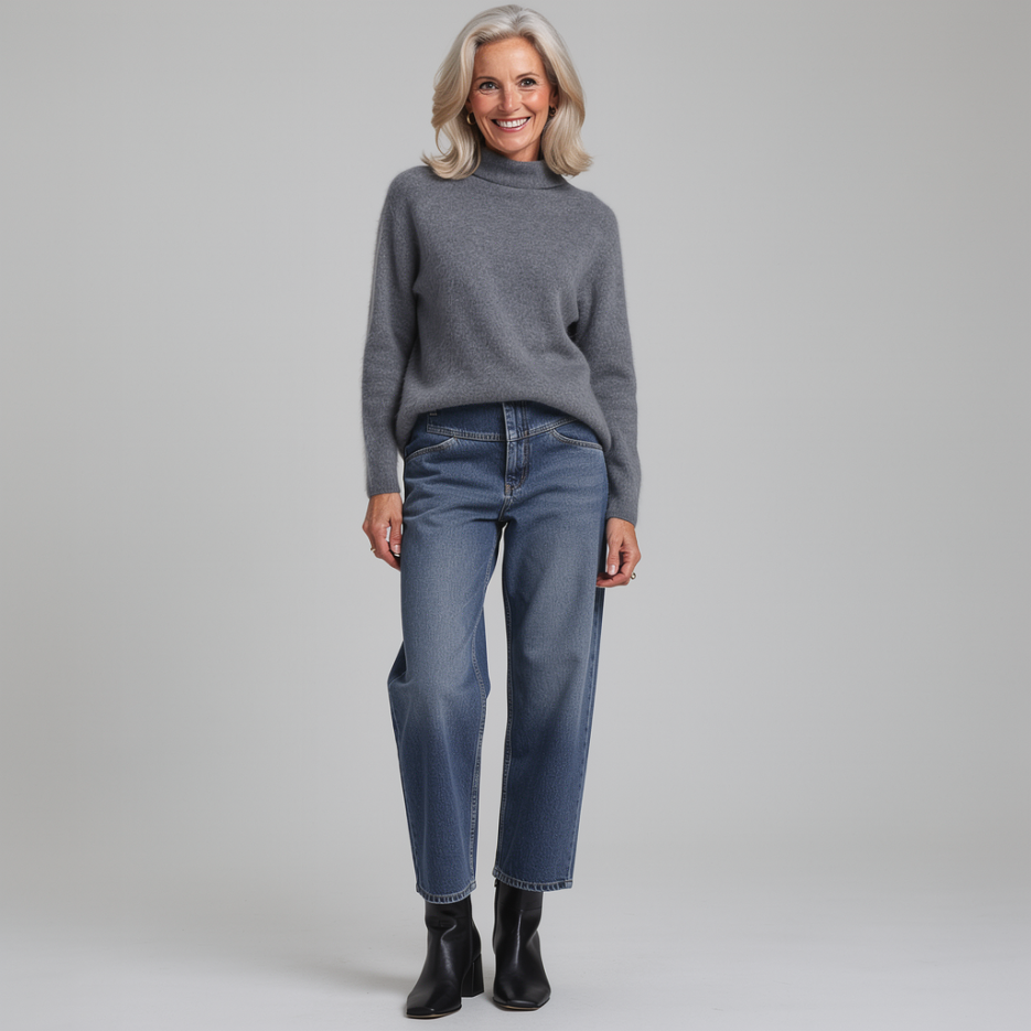 The Mercer - Pullover aus gebürstetem Kaschmir