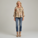 Monari - Bluse mit Print