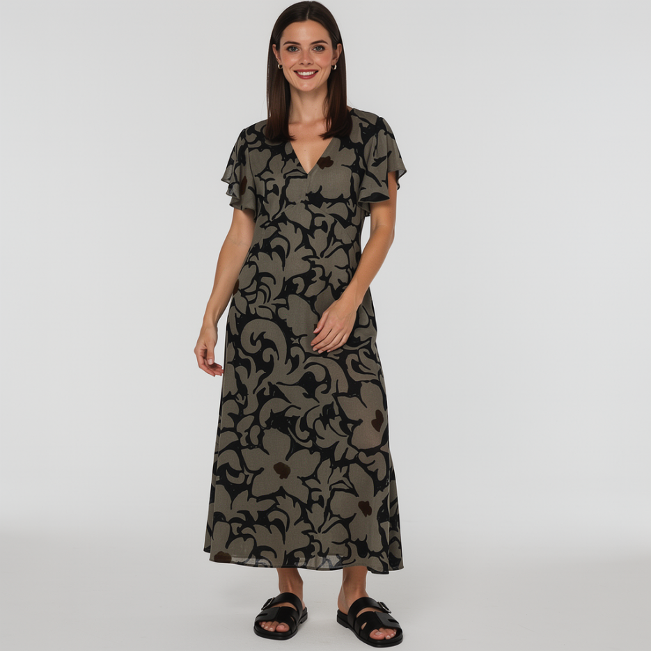 Luisa Cerano - Maxikleid mit Print