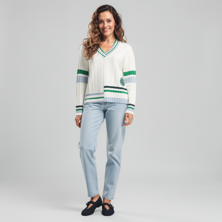 Marc Cain Sport - Pullover mit Zopfmuster