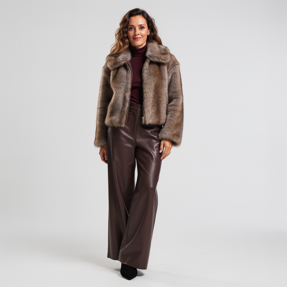 Icona - Wendejacke aus Webpelz