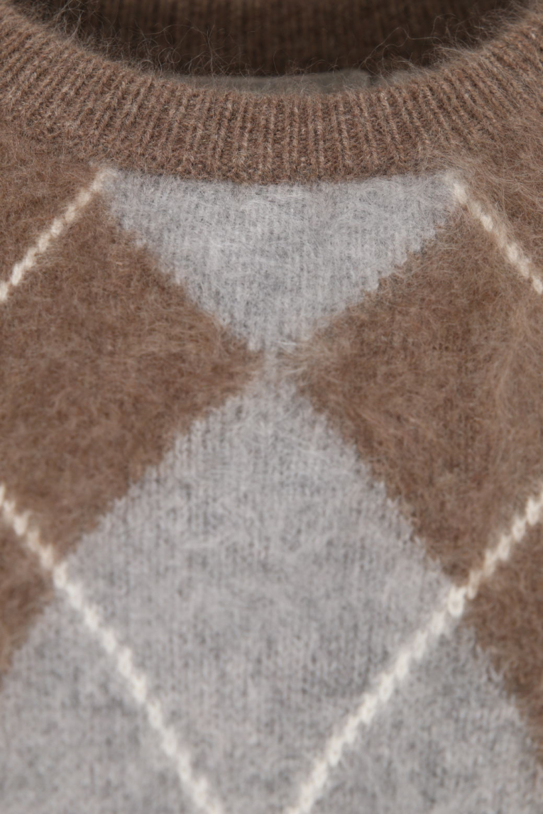 The Mercer - Pullover aus gebürstetem Kaschmir