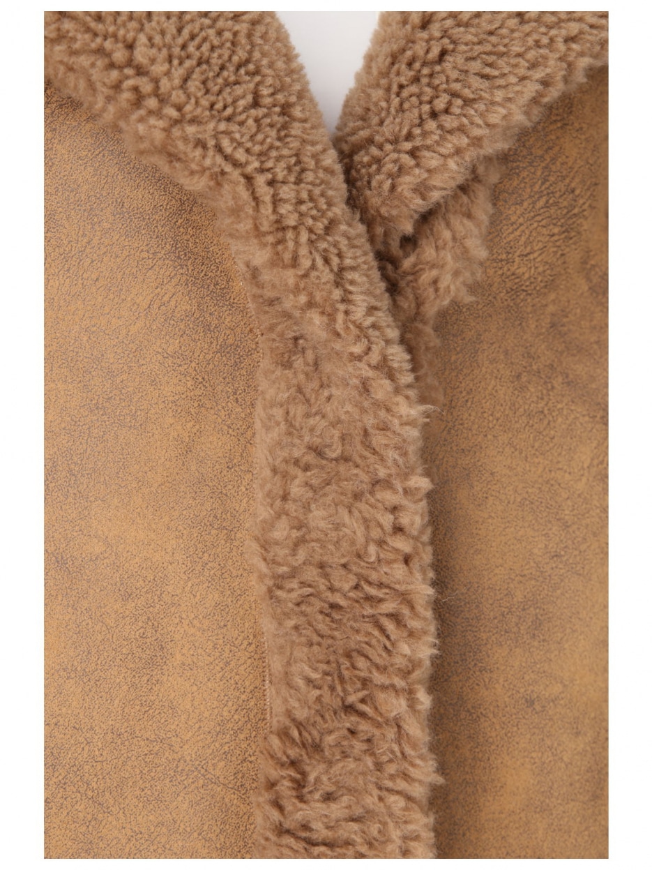 Studio AR - Wendemantel FLOOR TEDDY WOOL